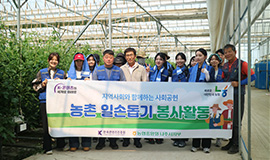 ‘상생의 땀방울, 지역 농가에 힘이 되다’ 콘진원, 영농철 농촌 일손돕기 사회공헌 활동 전개 사진